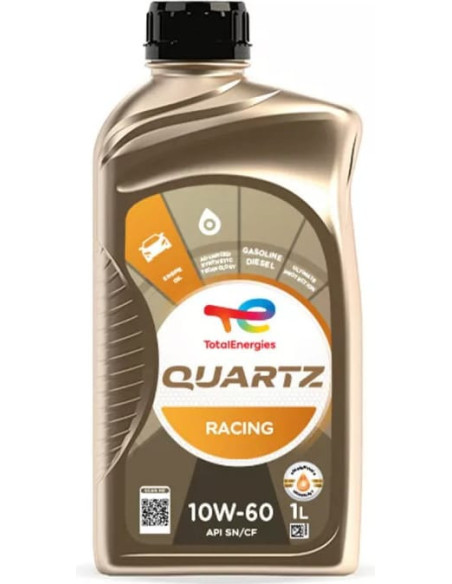 Huile moteur compétition Huile Moteur Total Quartz Racing 10W60
